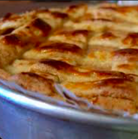 tarta de pera