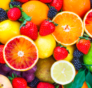 fruta sin gluten