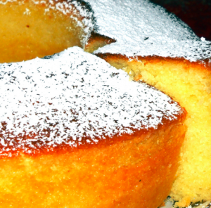pastel de yogur